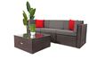Zestaw Lounge Terrace 3+1 Ciemny