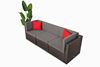 Zestaw Lounge Terrace 3 Ciemny