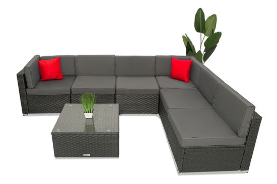 Lounge Terrace 6+1 Grafitowy