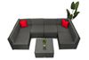 Lounge Terrace 6+1 Grafitowy