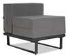 Meble ogrodowe metalowe Just Relax Zestaw Lounge ze stolikiem