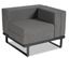 Meble ogrodowe metalowe Loft Line – Loungę sofa boczna 
