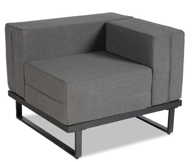Meble ogrodowe metalowe Loft Line – Loungę sofa boczna 