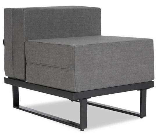 Meble ogrodowe metalowe Loft Line – Loungę sofa środkowa
