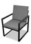 Meble ogrodowe metalowe Loft Line – wygodne, stylowe krzesło