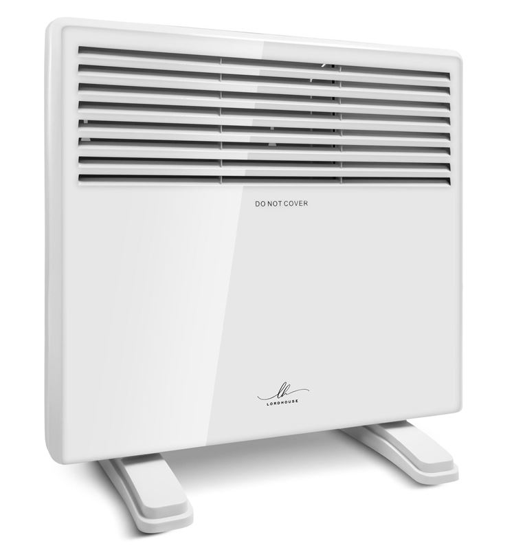 Grzejnik elektryczny konwektorowy Lordhouse CH-10 biały o mocy 1000 W