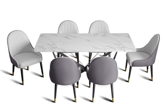 Stół duży ceramiczny sztuczny marmur KAMIENNY jadalnia kuchnia salon 180x90