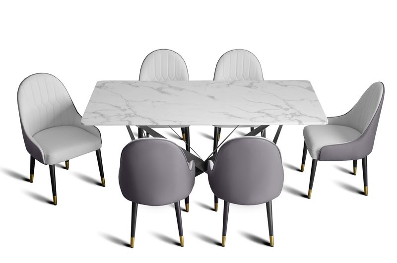 Stół duży ceramiczny sztuczny marmur KAMIENNY jadalnia kuchnia salon 180x90