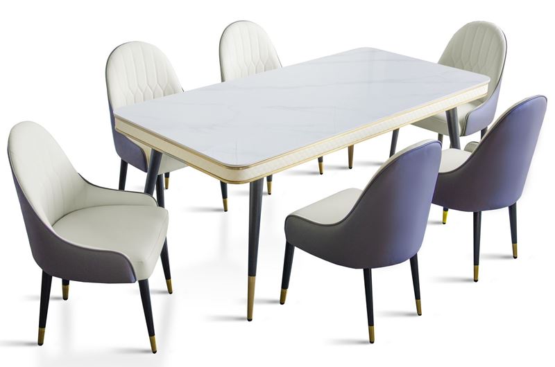 Stół duży ceramiczny sztuczny marmur KAMIENNY jadalnia kuchnia salon 180x90