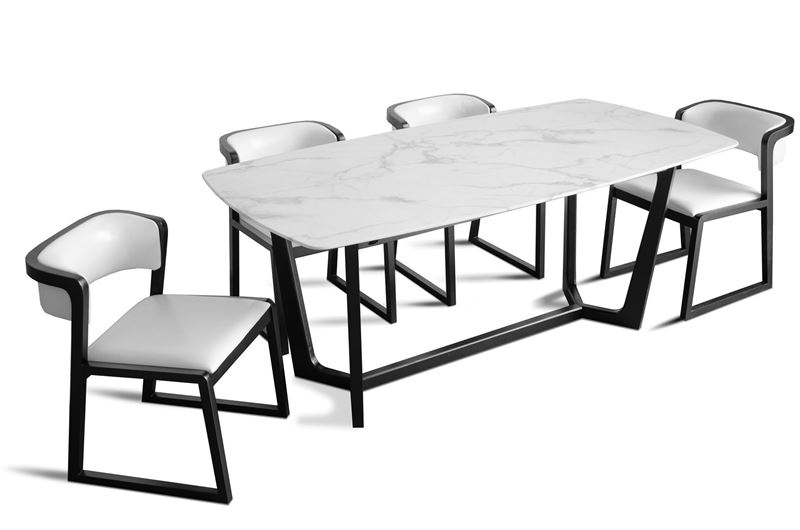 Stół duży ceramiczny sztuczny marmur KAMIENNY jadalnia kuchnia salon 180x90