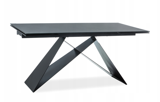 Stół duży ceramiczny rozkładany jadalnia kuchnia 240/200/160 salon czarny