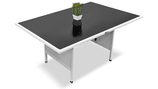 Stół Ogrodowy Milano Biały 150X90