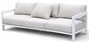 Obrazek Zestaw meble ogrodowe aluminiowe MALIBU narożnik + fotel + stolik