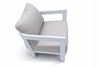 Obrazek Zestaw meble ogrodowe aluminiowe MALIBU narożnik + fotel + stolik