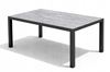 Obrazek Zestaw mebli aluminiowych od Just Relax: Narożnik Chicago + Stół + 2 Fotele Grafitowy