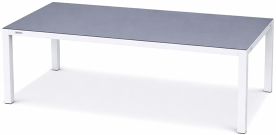 Zestaw meble ogrodowe aluminiowe Stół Santa Monica 180 cm Biały