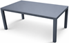 Zestaw meble ogrodowe aluminiowe Stół Santa Monica 180 cm Grafitowy