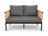 Obrazek Yellow Rope Loft ZESTAW MEBLI OGRODOWYCH Sofa + Stół + 2 Fotele