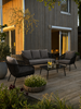 Obrazek Black Rope Loft - Zestaw mebli metalowych: Sofa + Stół + 2 Fotele