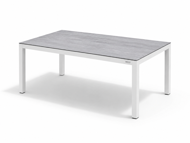 Obrazek Stół ogrodowy aluminiowy Santa Monica 150 cm biały