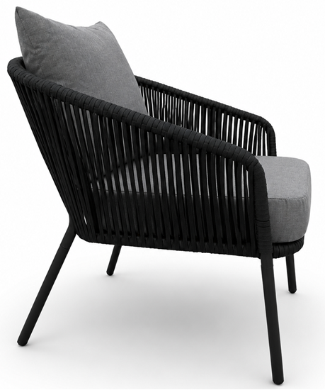 Obrazek Fotel Ogrodowy Black Rope Loft
