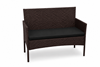 Obrazek Sofa Ogrodowa 2-osobowa SFS Brązowa