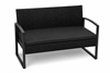 Obrazek Sofa Ogrodowa Loft Style czarno-grafitowa