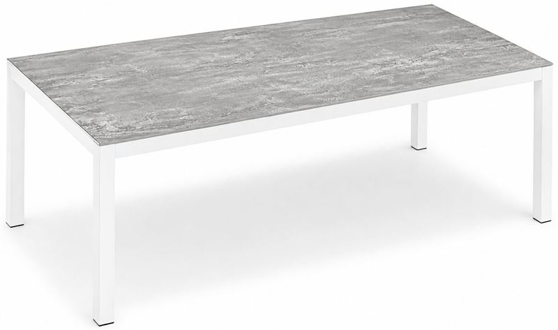 Obrazek Stół ogrodowy aluminiowy Santa Monica 180 cm Biały